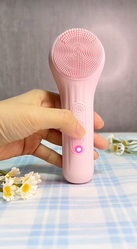 GlowCore™ Luxe Heated Silicone Facial Cleansing Brush