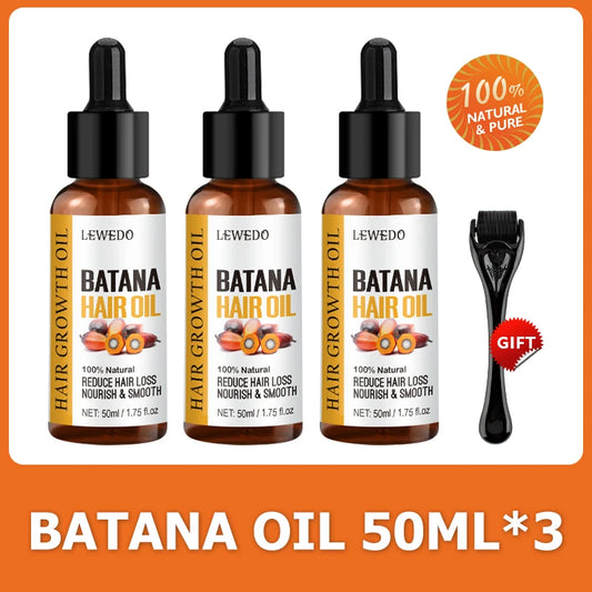 Glowcore Batana Hair Growth Oil (50ml) – Strength, Shine & Scalp Repair
